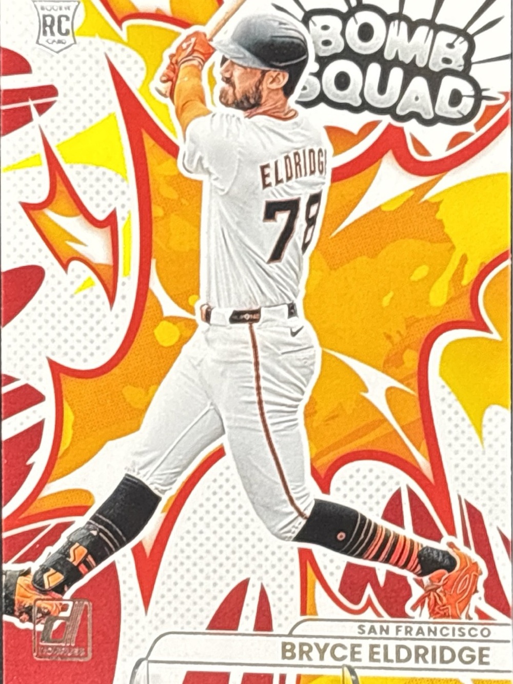 Panini Bryce Eldridge Rookie Baseball Trading Card - Bomb Squad